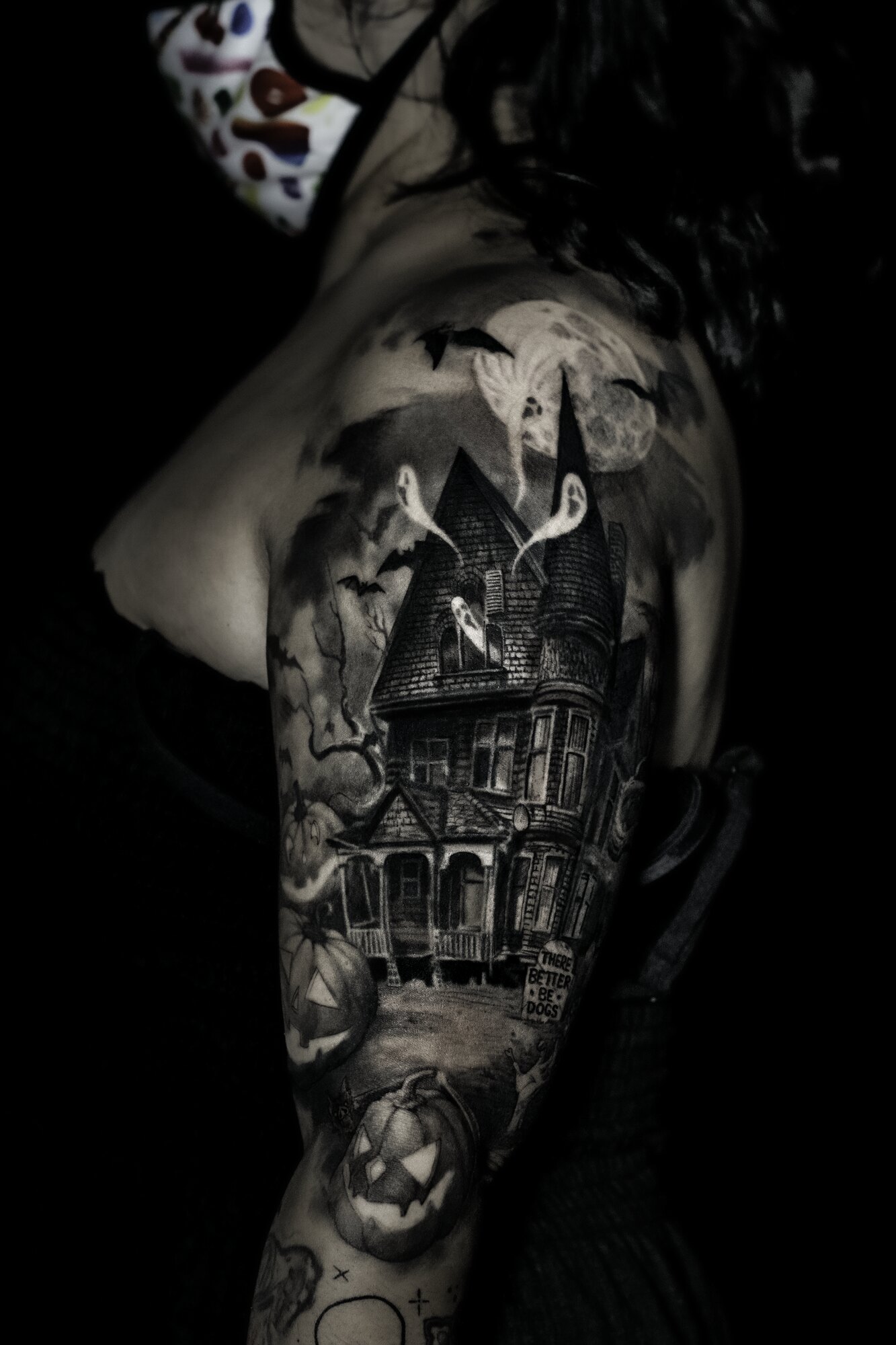 Black and grey realism tattoo by Ricardo Camargo